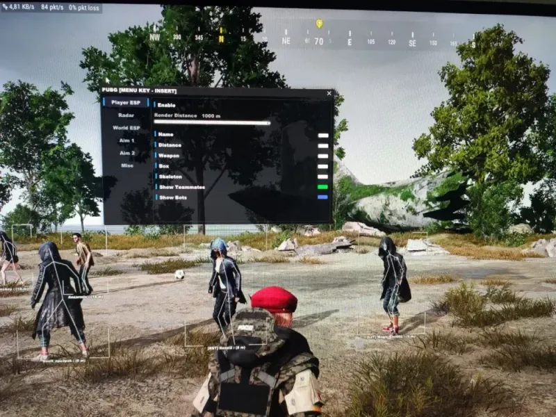 Aegis ESP для PUBG — приватный чит с радаром, World ESP и OBS-байпасом